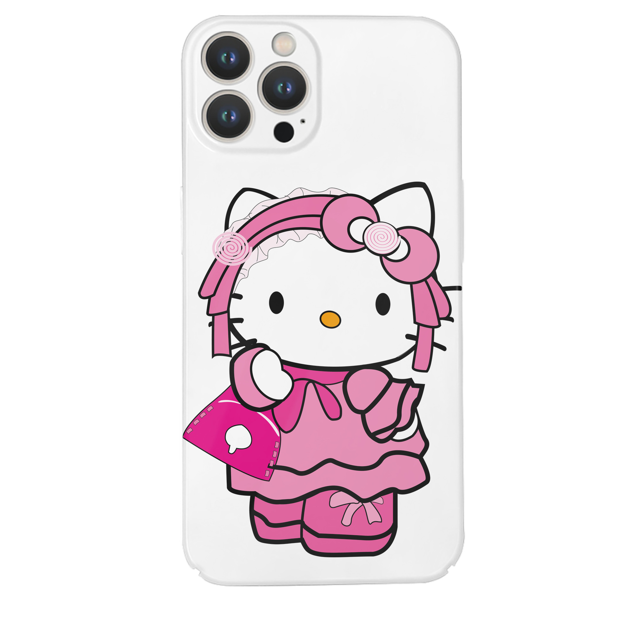 （画像用） Hello Kitty ハローキティ 【iPhone 14シリーズ対応】ハードケース